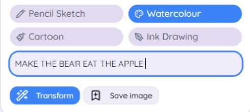 Instruct AI to modify your photos